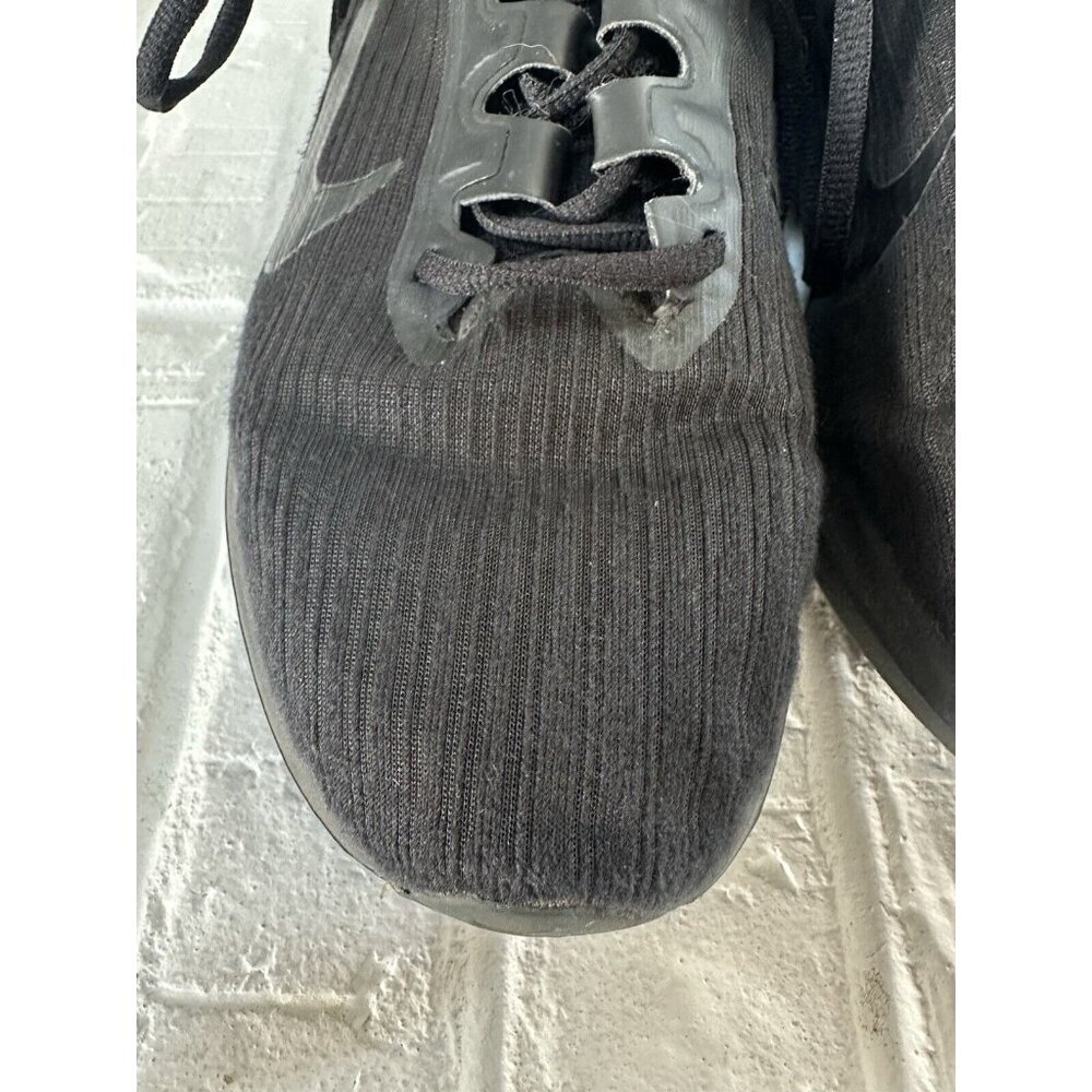 Nike Air Running Shoes Mens 9 Black Winflo 9 Sneakers - Picture 3 of 15